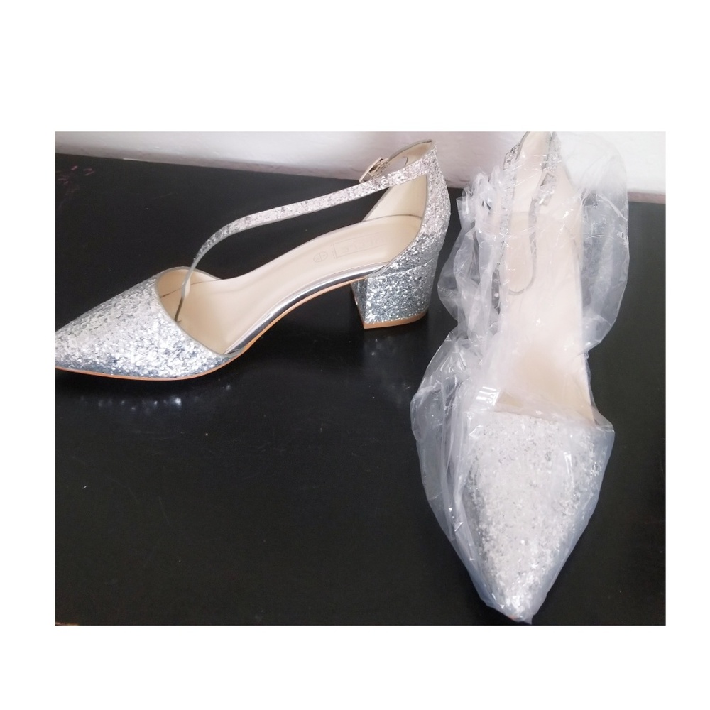 Brand new, never worn Sequin party shoes